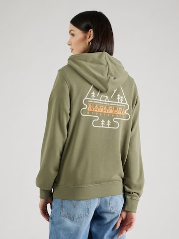 Sweat-shirt 'B-FABER' NAPAPIJRI en vert