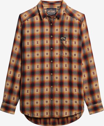 Superdry Blouse in Brown: front