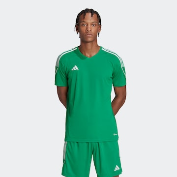 T-Shirt fonctionnel 'Tiro 23 League' ADIDAS PERFORMANCE en vert : devant