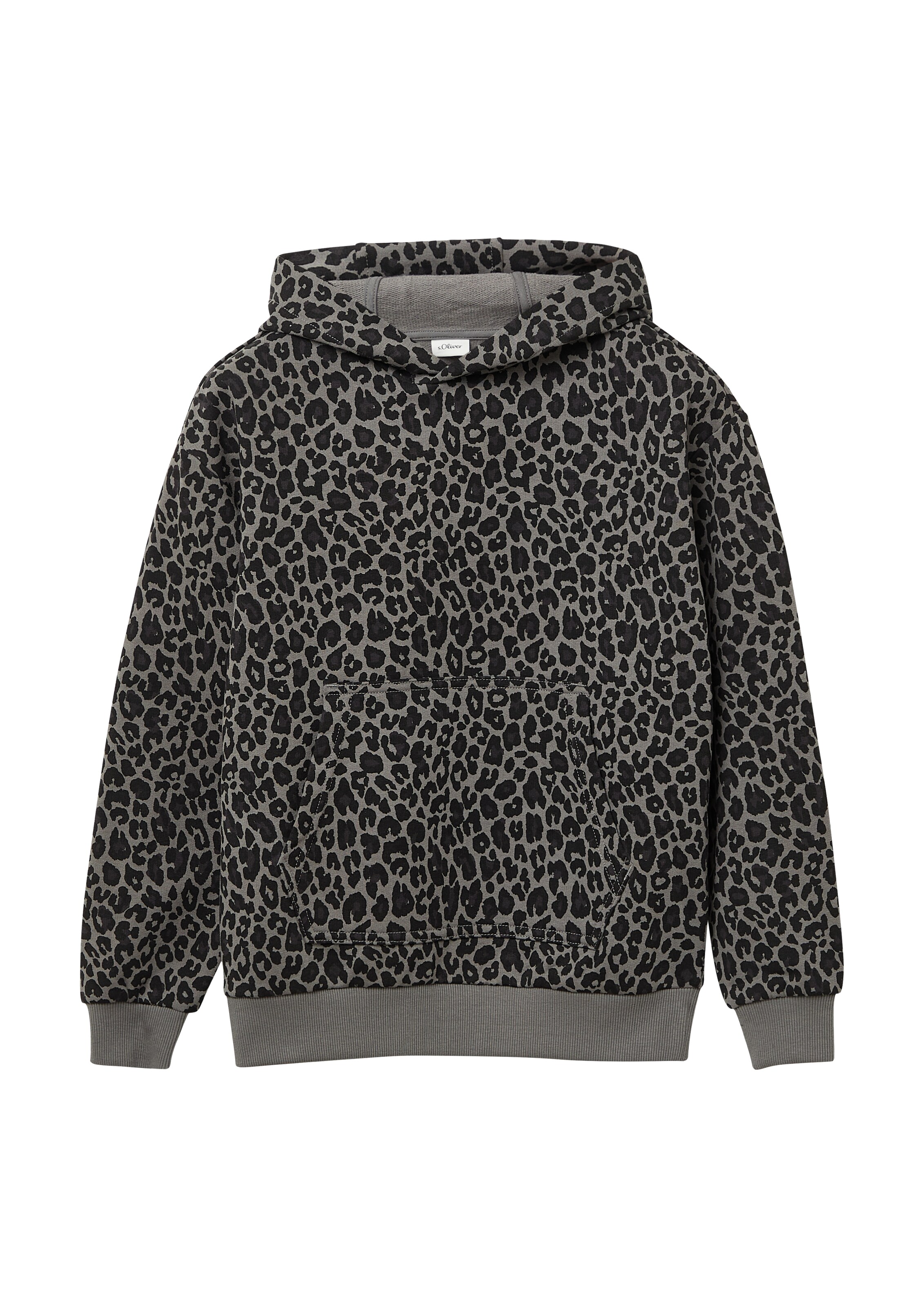 s.Oliver Sweatshirt in Grau: Vorderseite