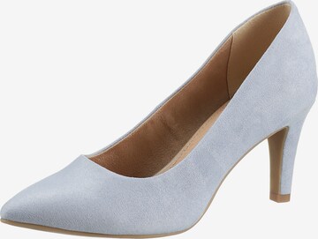 s.Oliver Pumps in Blue: front