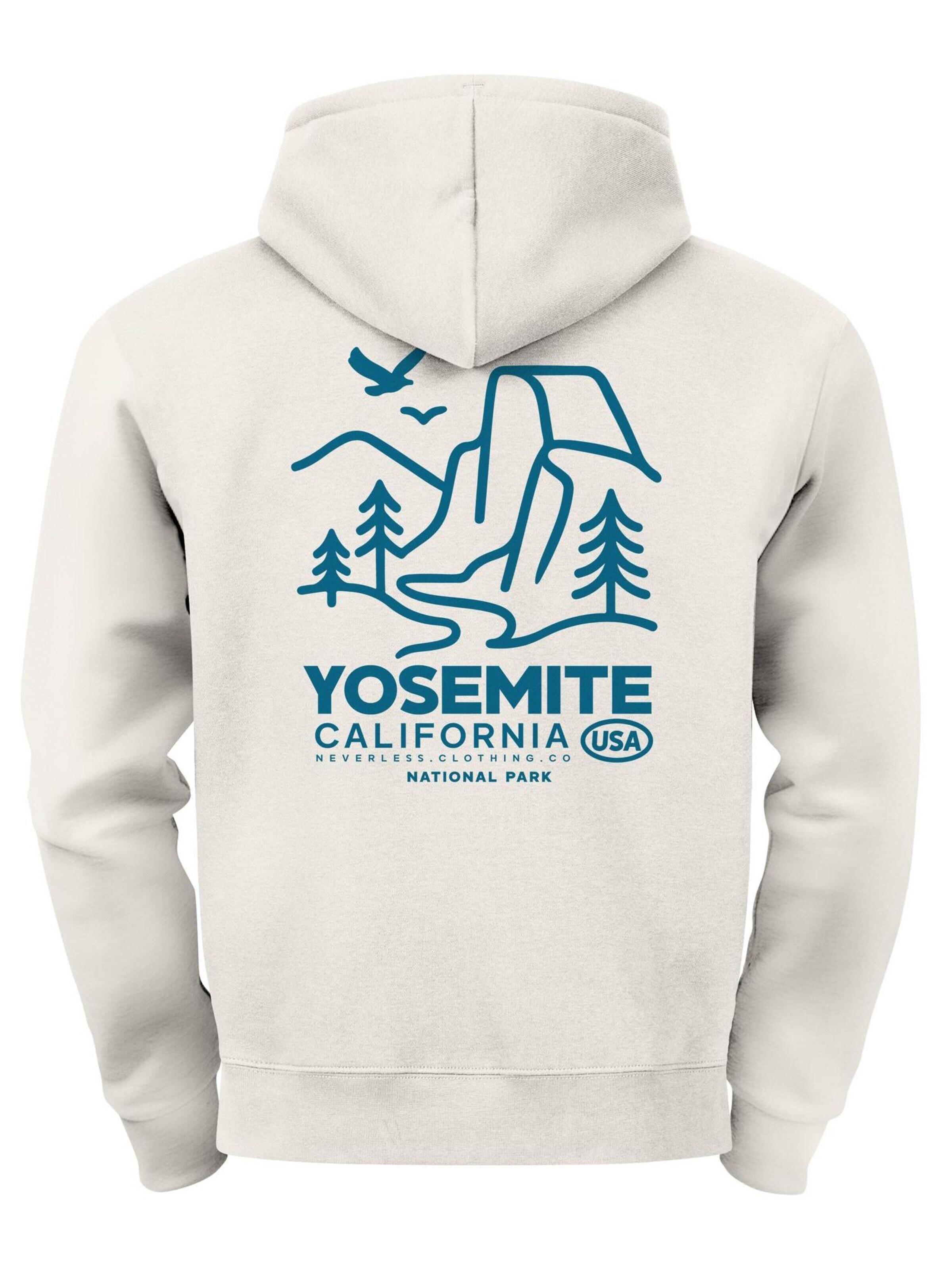 Neverless Sweatshirt 'Yosemite Park'‌‌‌‌ in Beige