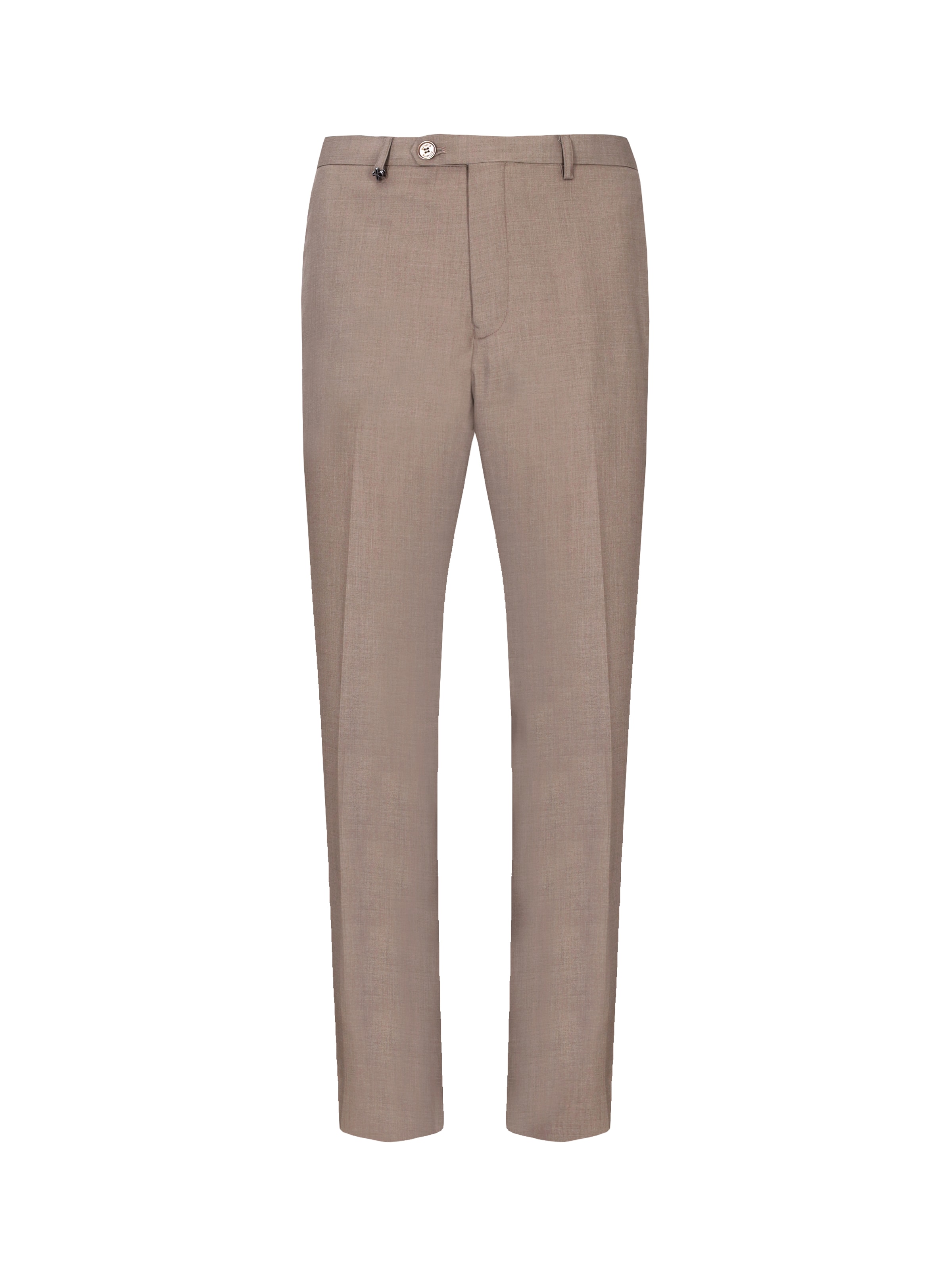 Distretto12 Pantalón de pinzas 'ALABASTRO' en 46 en beige oscuro, Vista del producto