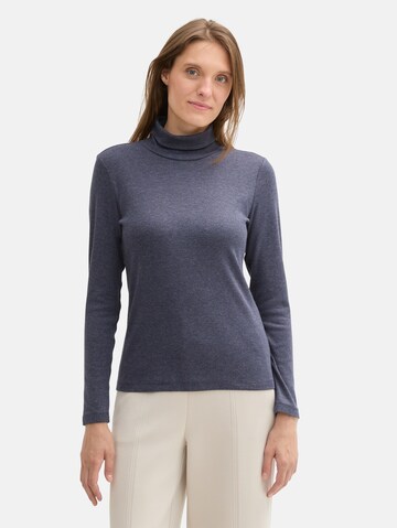 T-shirt TOM TAILOR en bleu : devant