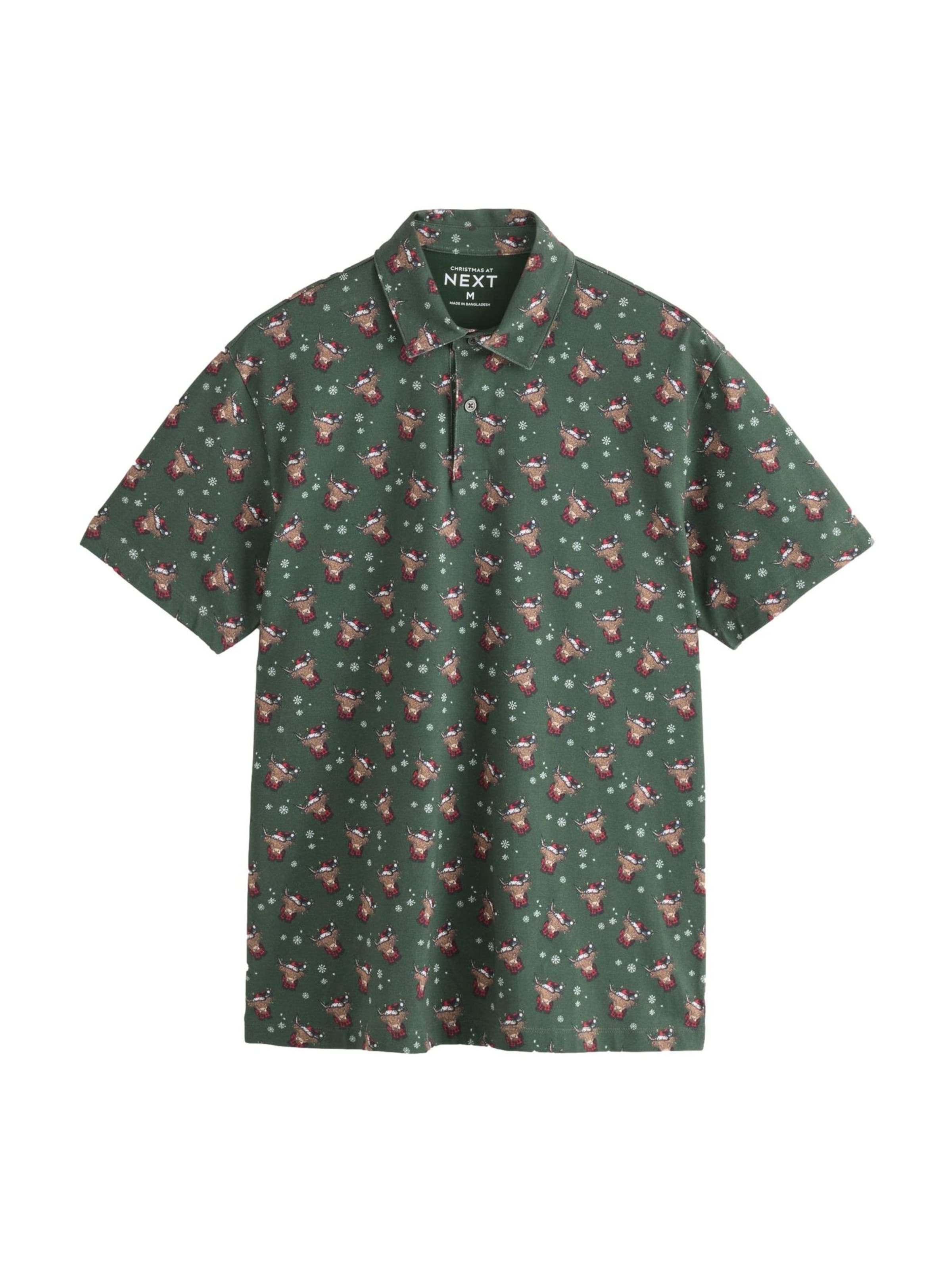 T-Shirt Next en vert : devant