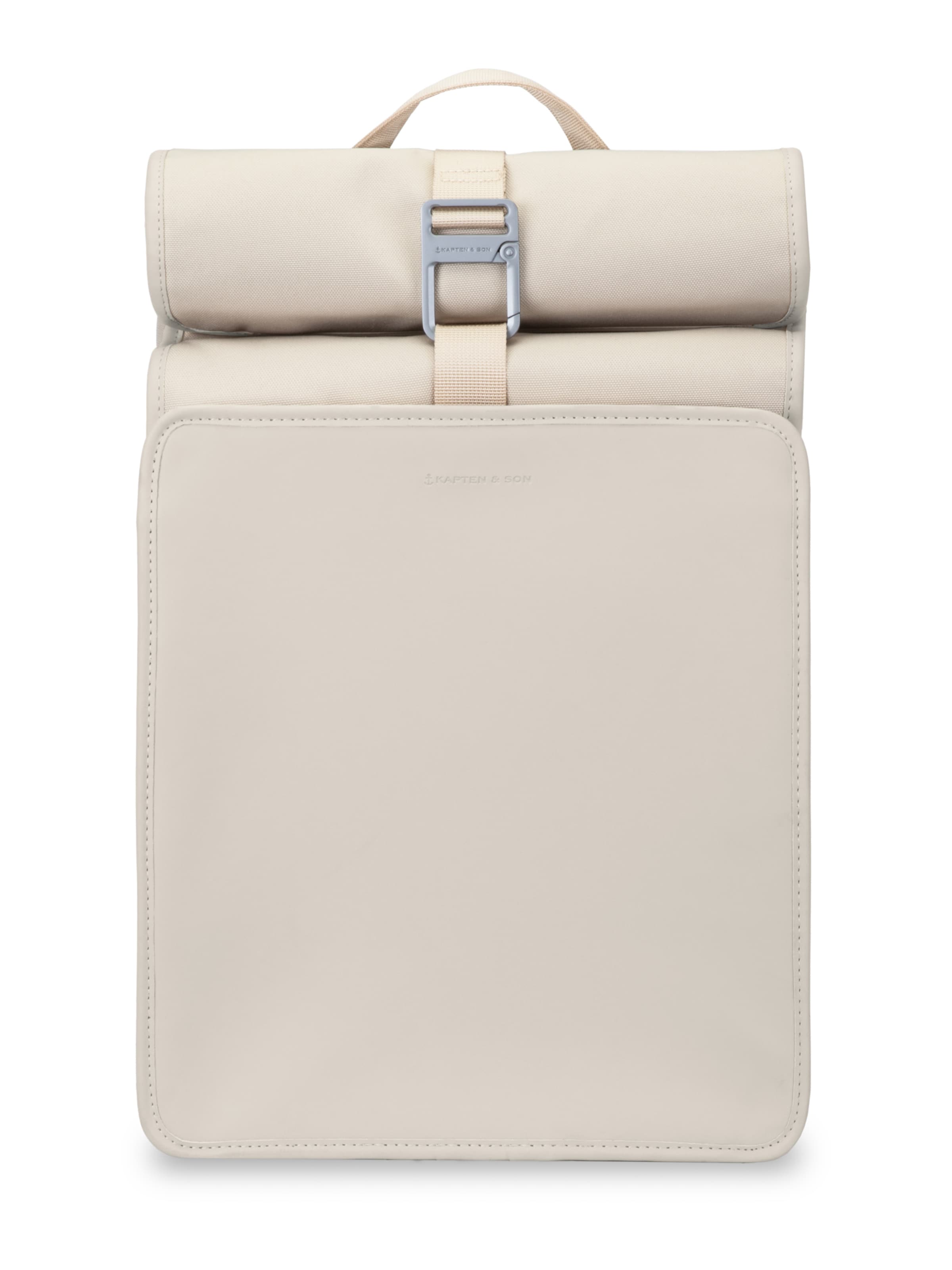 Kapten & Son Σακίδιο πλάτης 'Lund Pro' σε μπεζ: μπροστά