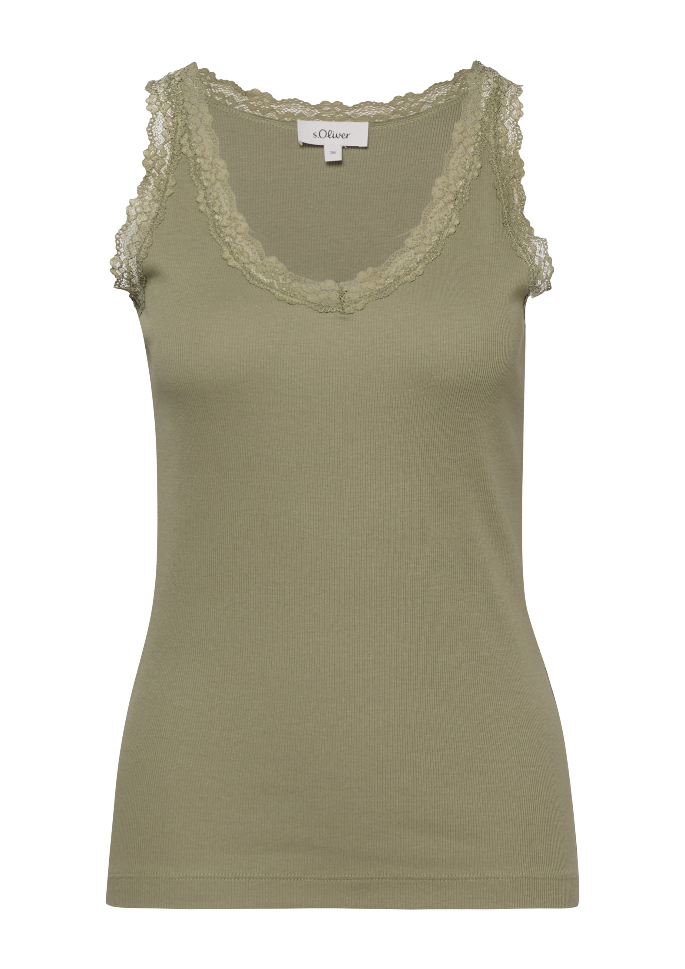 s.Oliver T-Shirt in Grün: Vorderseite