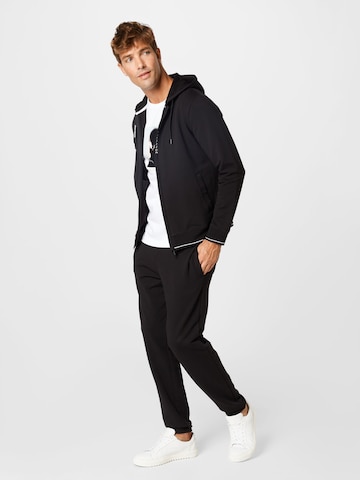 ARMANI EXCHANGE Tapered Trousers in Black