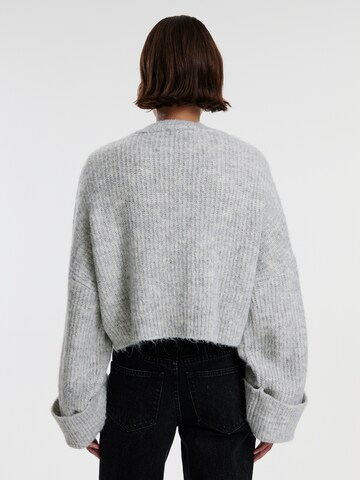 EDITED Knit Cardigan 'Violetta' in Grey