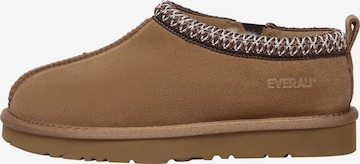 Everau Sisäkengät 'Wigeon' värissä ruskea: etupuoli