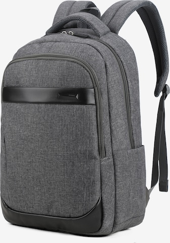 Aoking Backpack in Grey: front