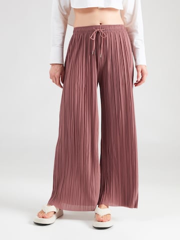 Hailys Wide leg Pants 'Fa44biola' in Pink: front