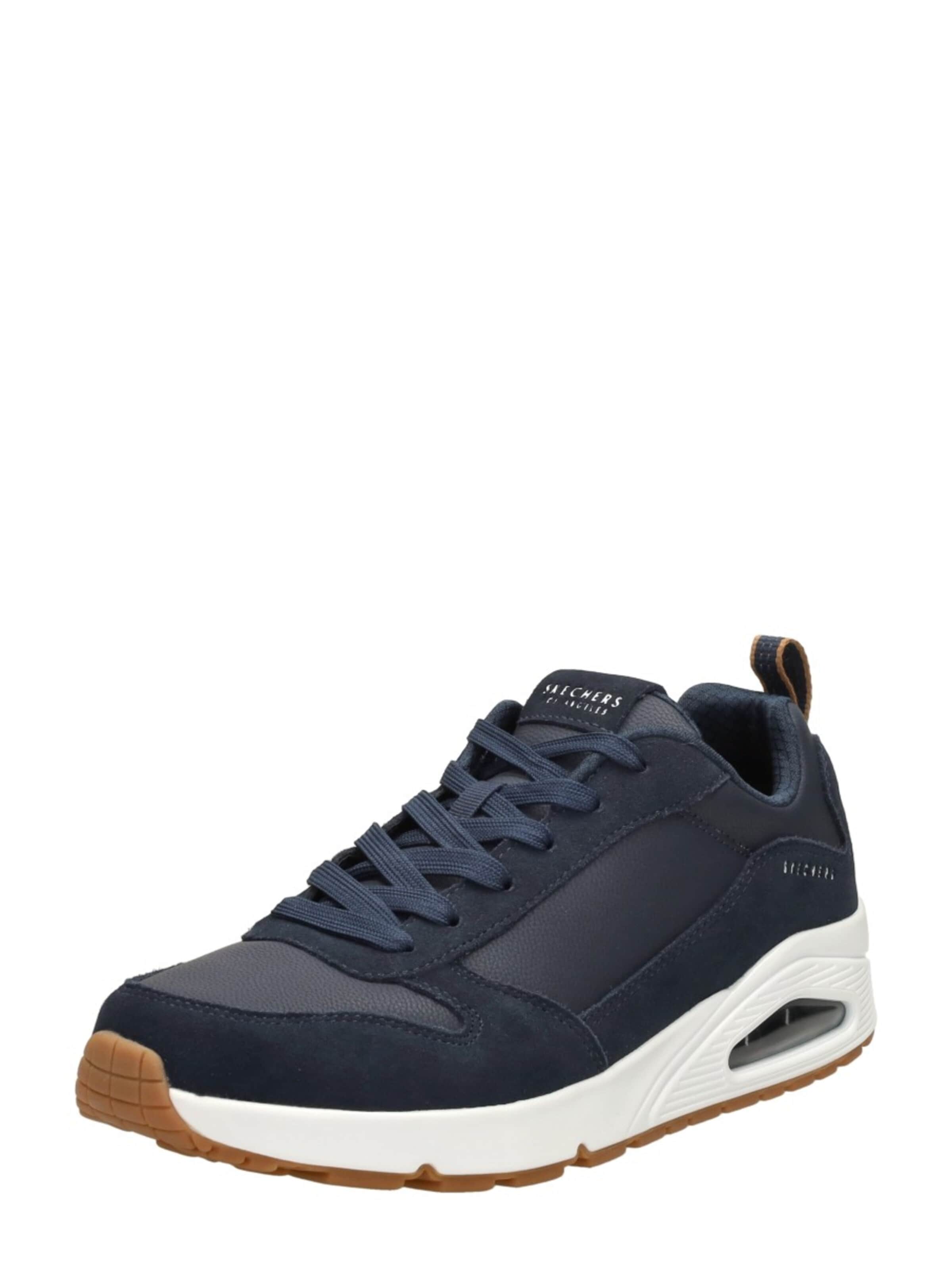 Baskets basses 'Uno - Stacre' SKECHERS en bleu