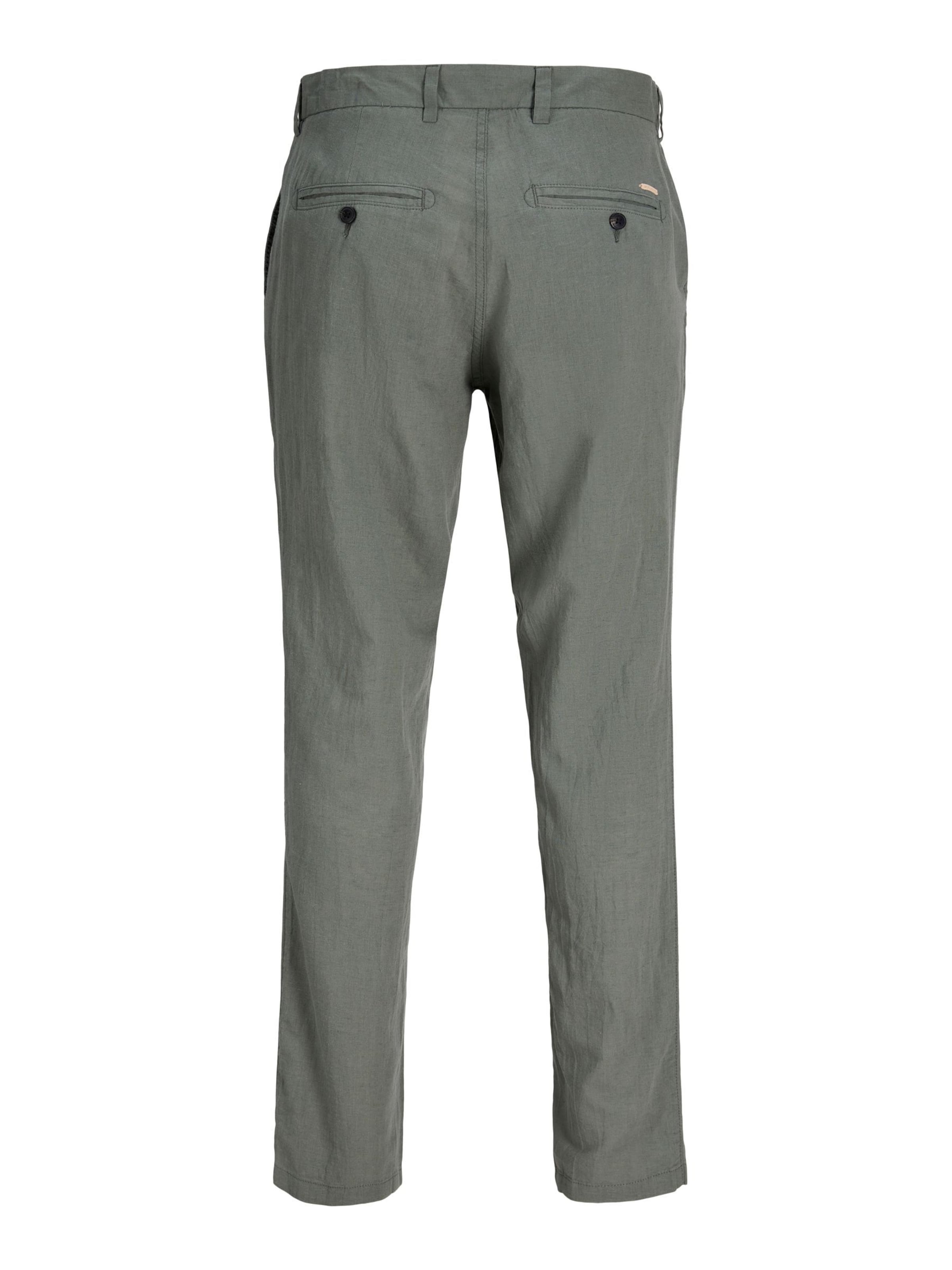 JACK & JONES Tapered Chino trousers 'JPSTAce JJSummer' in Green