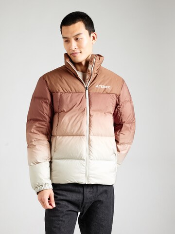 Veste outdoor 'XPL' ADIDAS TERREX en beige : devant