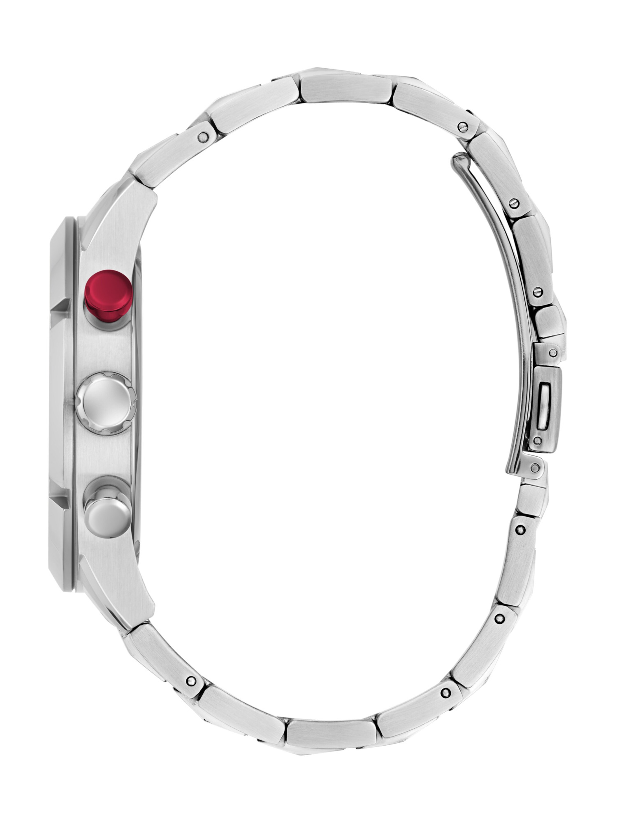 GUESS Analoguhr 'RESISTANCE' in Silber