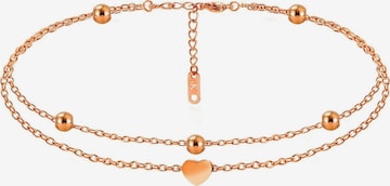 Kim Johanson Fußschmuck 'Heart' in Gold: Vorderseite