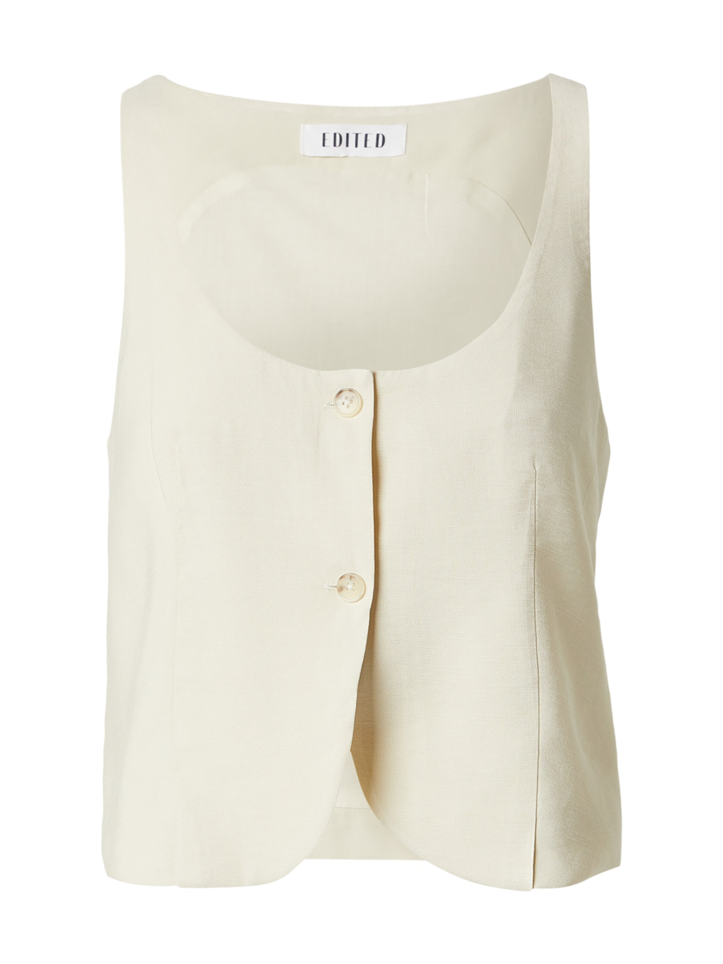 EDITED - Top 'Simone' en beige: frente