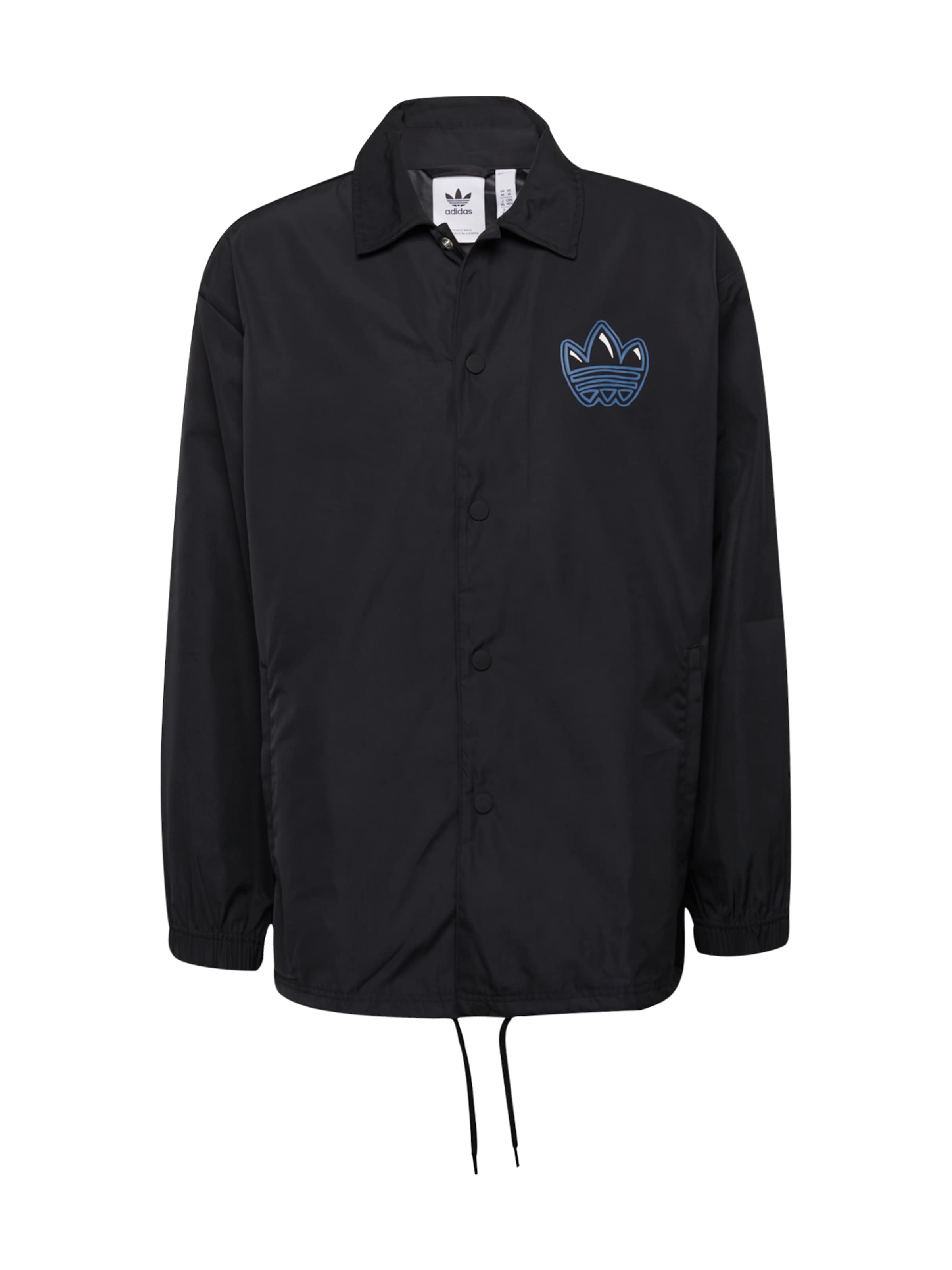 ADIDAS ORIGINALS Jacke 'Graphics Campus' in Schwarz: Vorderseite