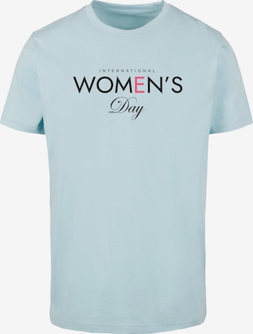 T-Shirt 'WD - International Women's Day 4' Merchcode en bleu : devant