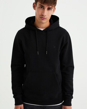 WE Fashion Sweatshirt in Black: front