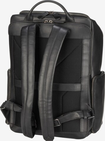 LEONHARD HEYDEN Backpack 'Ottawa 6874' in Black