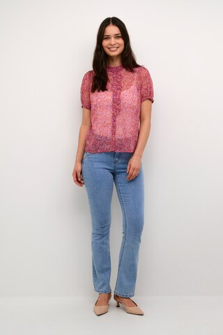 Cream Bluse 'Mese' in Rot