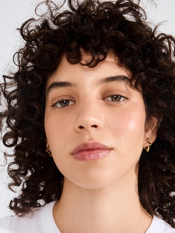 Pilgrim - Pendientes ' Solari ' en oro: frente