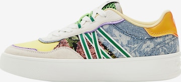 Desigual Platform trainers in Mixed colours: front