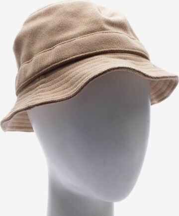 BURBERRY Hat & Cap in M in Brown: front