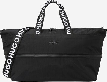 Sac week-end 'Luka Holdall' HUGO en noir : devant