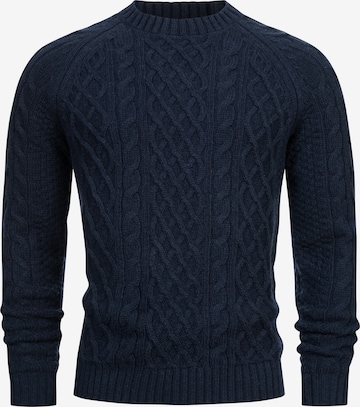 Kronstadt Pullover ' Ward ' in Blau: Vorderseite