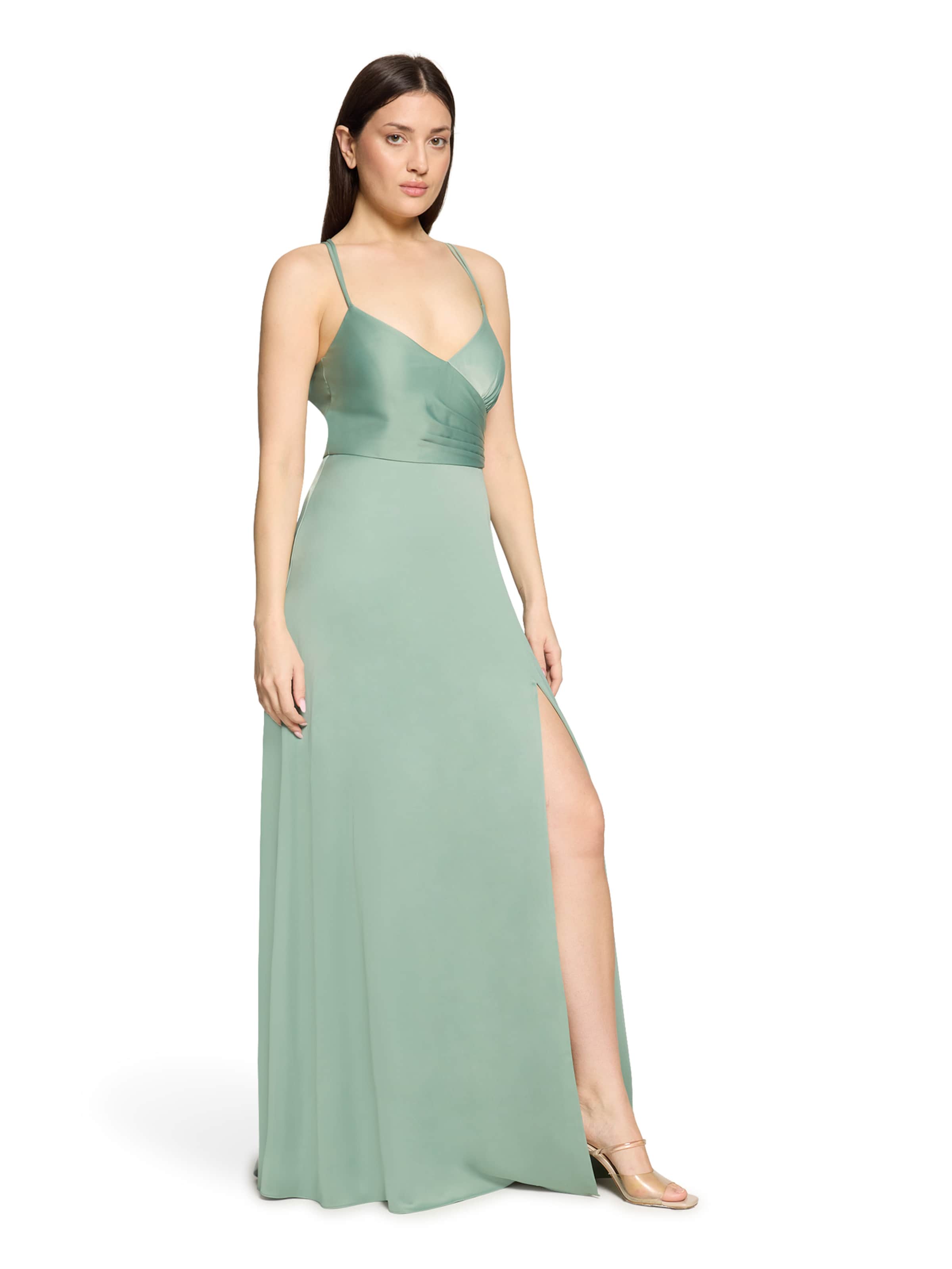 Robe de soirée Vera Mont en vert