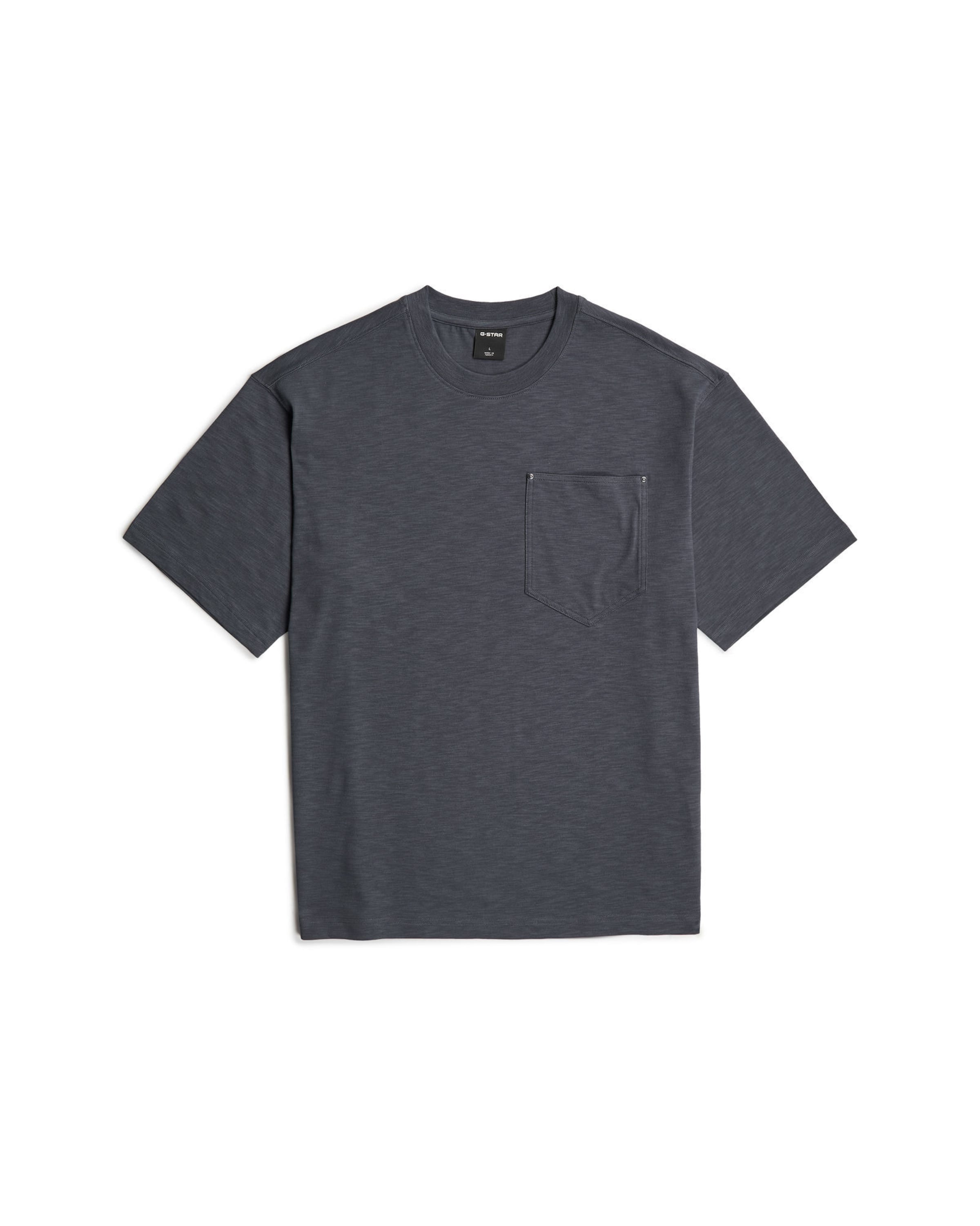 G-STAR Shirt 'Pocket Loose T-Shirt' in Grijs: voorkant