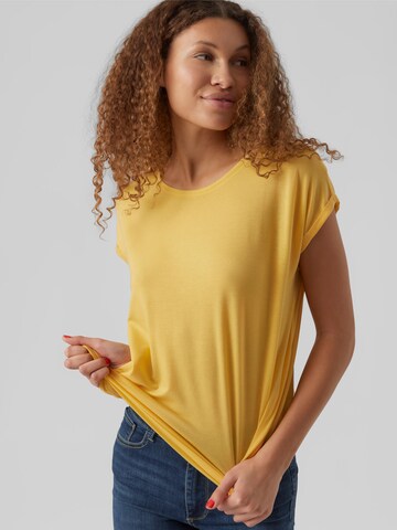 T-shirt 'AVA' VERO MODA en jaune