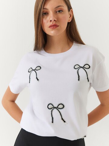 Bianco Lucci Shirts i hvid