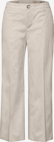STREET ONE Pleated Pants in White: front