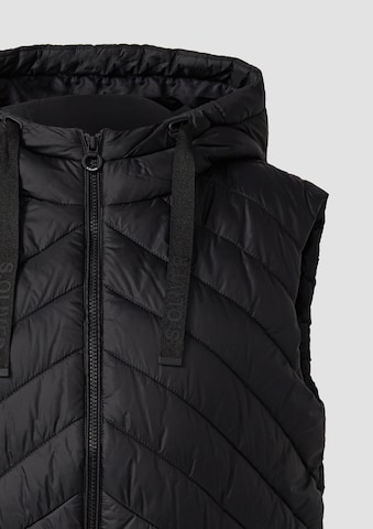 s.Oliver Vest in Black