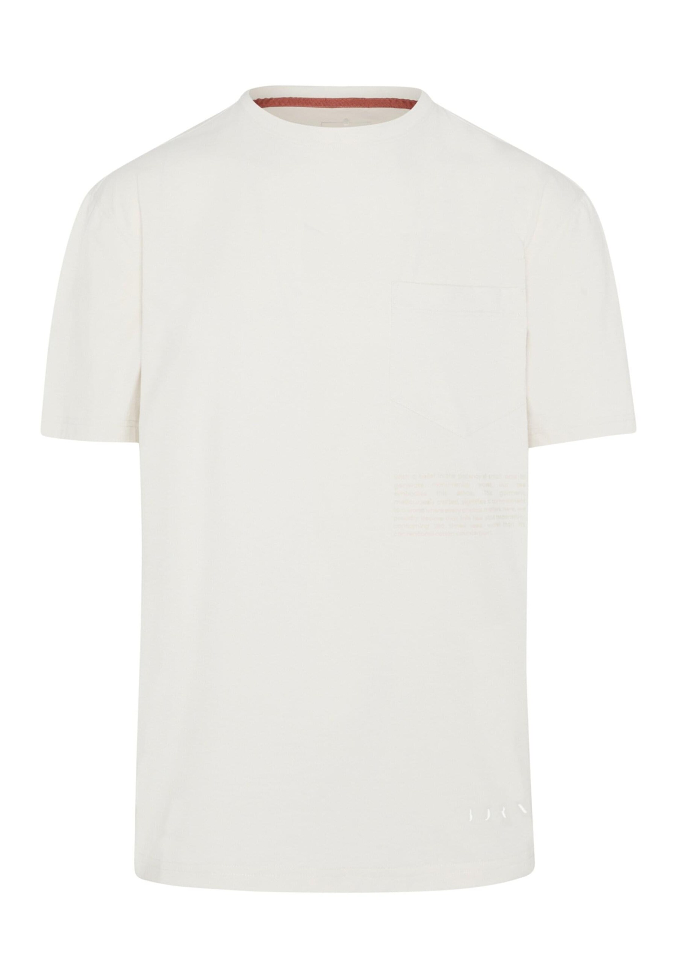 Born Living Yoga Shirt 'Suez' in Wit: voorkant