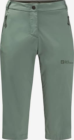 JACK WOLFSKIN Regular Outdoor Pants in Green: front