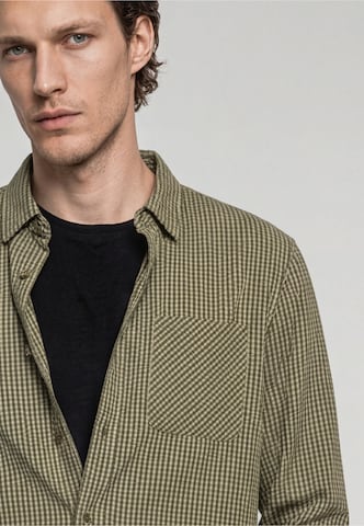 INDICODE JEANS Regularny krój Koszula 'Valven' w kolorze zielony