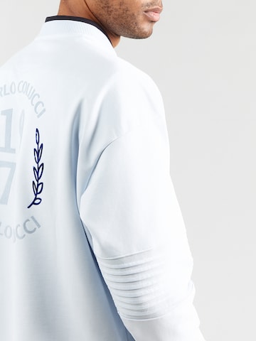 Carlo Colucci Sweatshirt 'Faustini' i blå