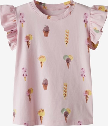 rožinė NAME IT Marškinėliai 'NMFJOBETH': priekis