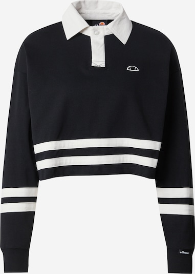 ELLESSE Poloshirt 'Sombra' in XS in schwarz / weiß, Produktansicht
