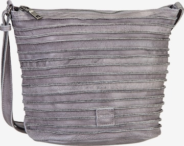 FREDsBRUDER Tasche ' Riffelinchen 927r ' in Grau: Vorderseite