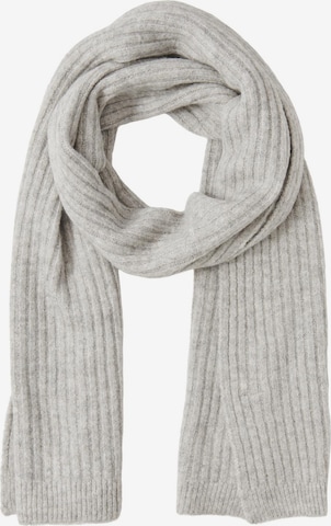 PIECES Scarf 'Jeslin' in Grey: front
