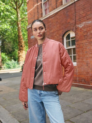 Next Jacke in Pink: Vorderseite