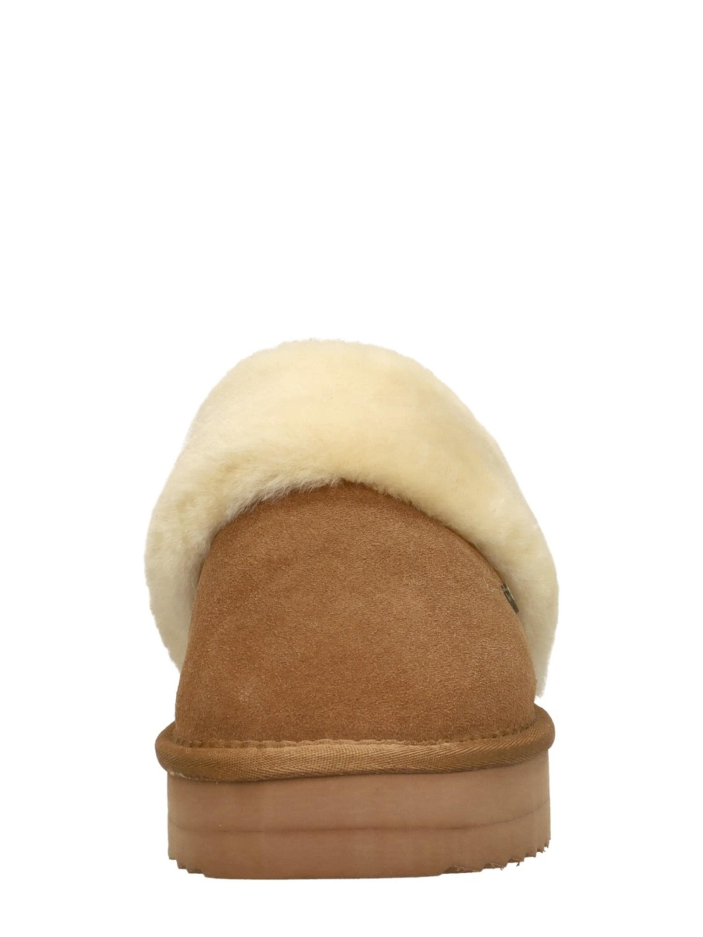 Warmbat Huisschoenen 'Flurry Plateau' in Bruin