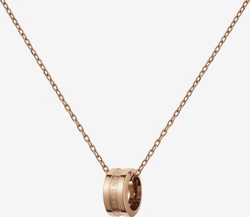 Daniel Wellington Necklace in Gold: front