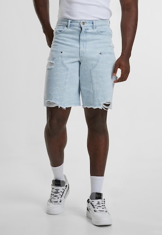 Regular Jean Karl Kani en bleu : devant